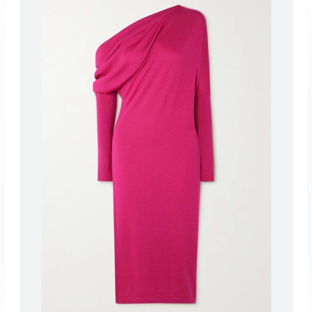 TOM FORD
One-Shoulder Midi Dress